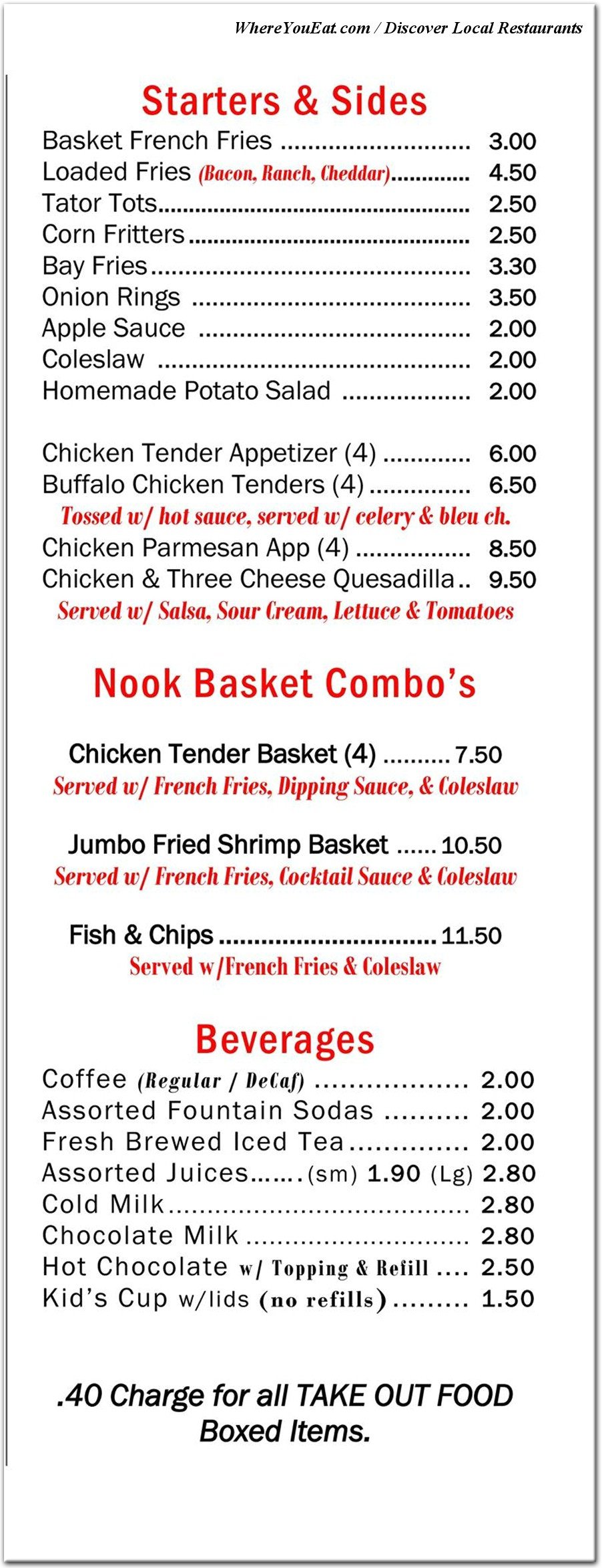 Our Foods
