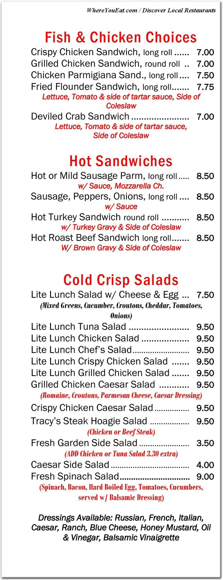 Our Foods