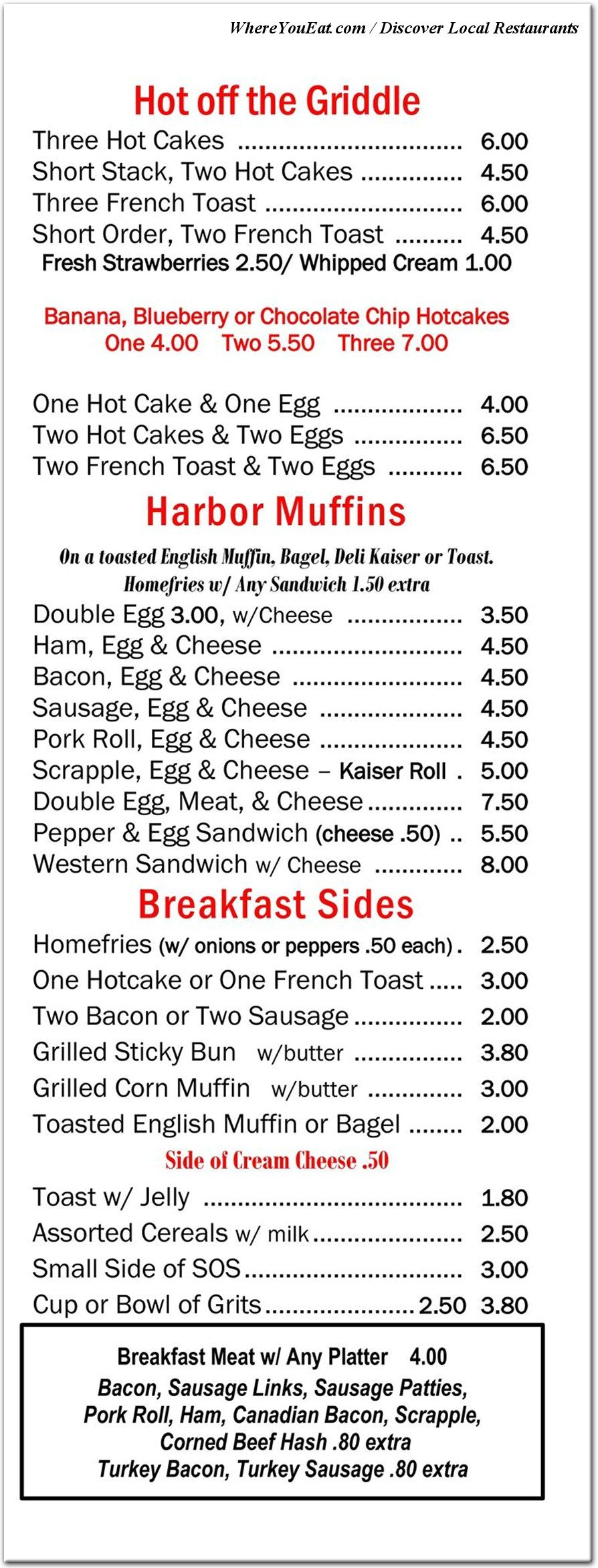 Our Foods